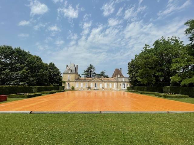 Cht Vieux Certan 3 plancher 20×25